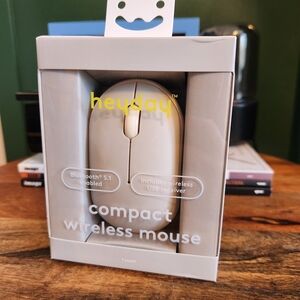 Heyday Compact Wireless Mouse in Cream